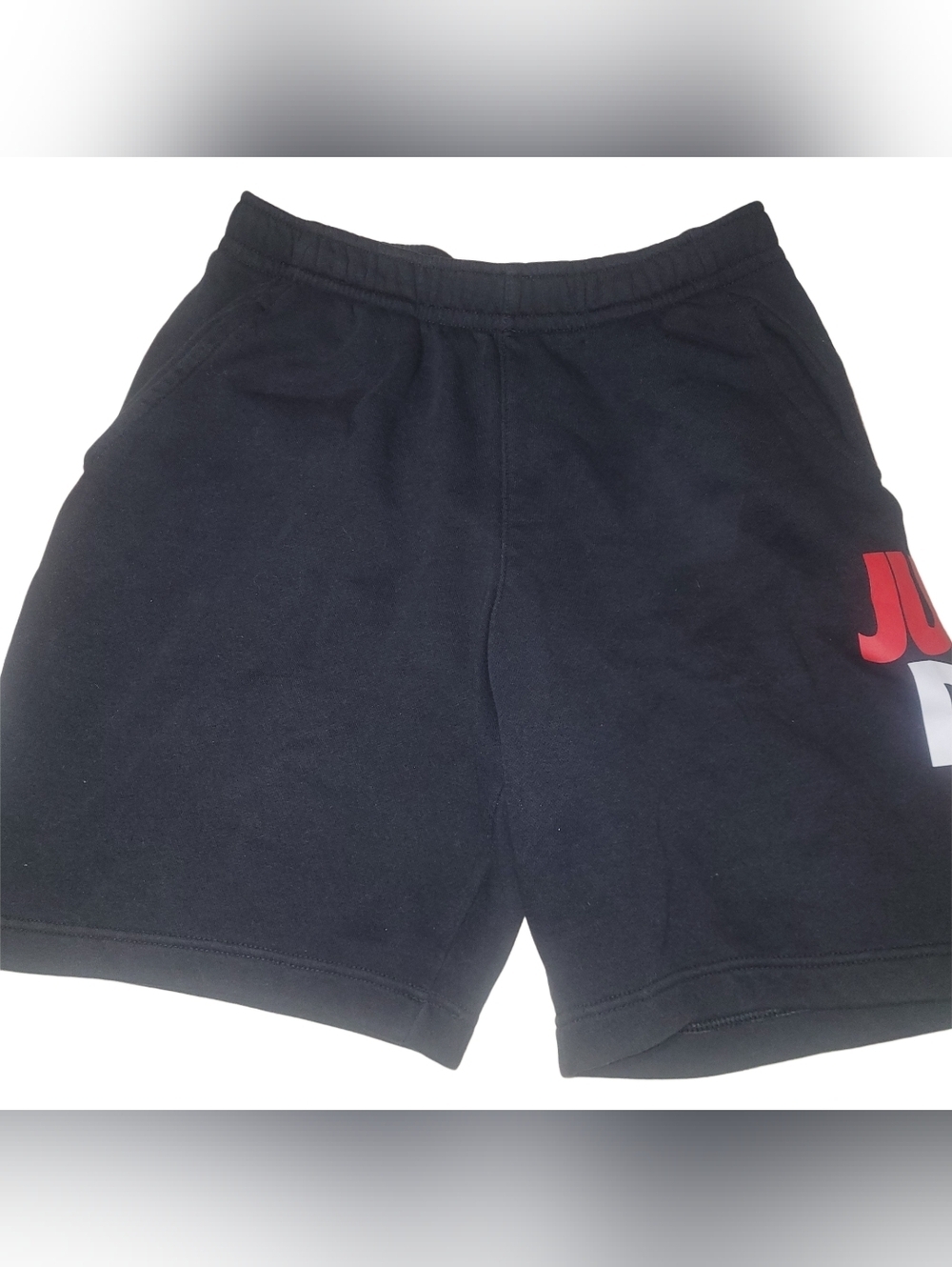 Nike Men's Black Casual Jogger Style Elastic-Waist Shorts Size M